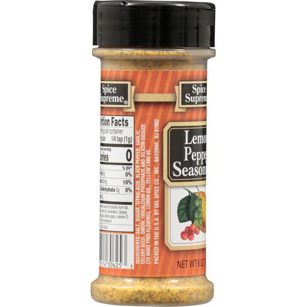 Spice Supreme Seasoning - Lemon Pepper Blend
