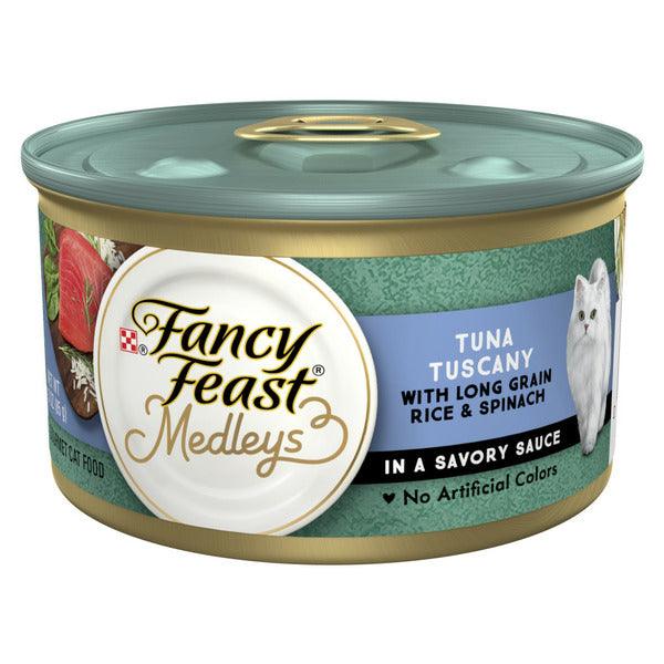 Purina Fancy Feast Medleys Thon Toscane Nourriture pour Chats