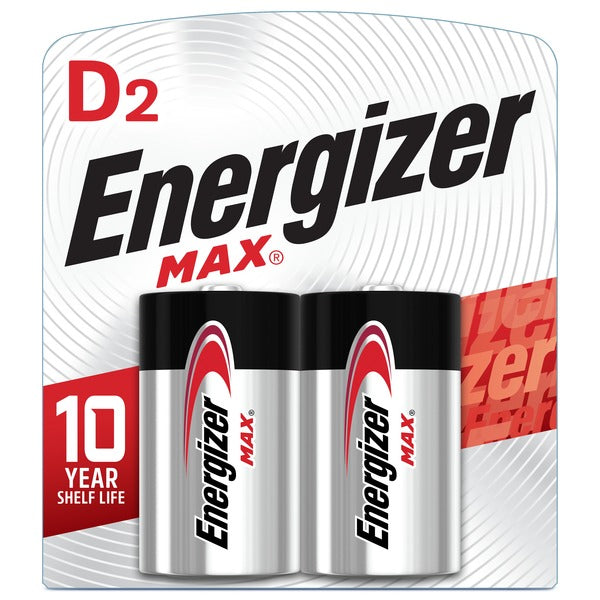 Energizer D Cell Alkaline Batteries - Reliable Power Source
