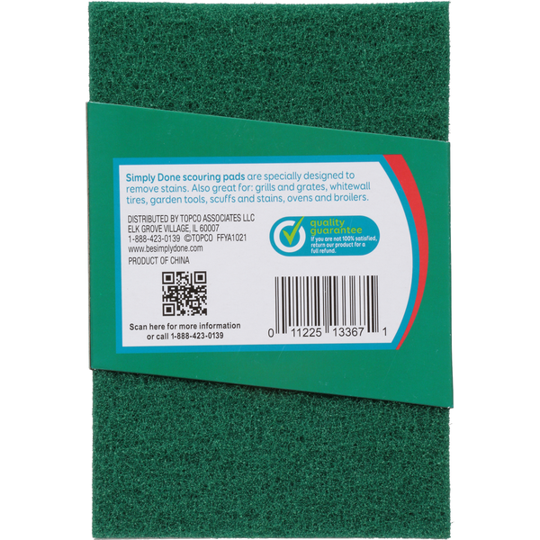 Simply Done Heavy Duty Scouring Pads - 3 Pack