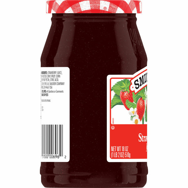 Smucker's Strawberry Jelly - Premium Fruit Spread