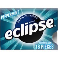 Gomme à mâcher sans sucre Eclipse à la menthe poivrée