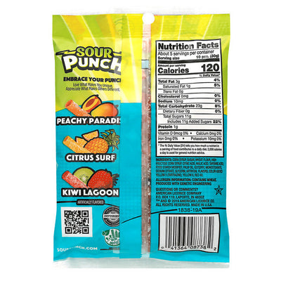 Sour Punch Tropical Blends Caramelos Masticables