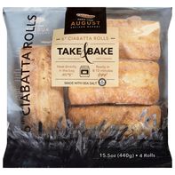 August Ciabatta Rolls - 6 Inch