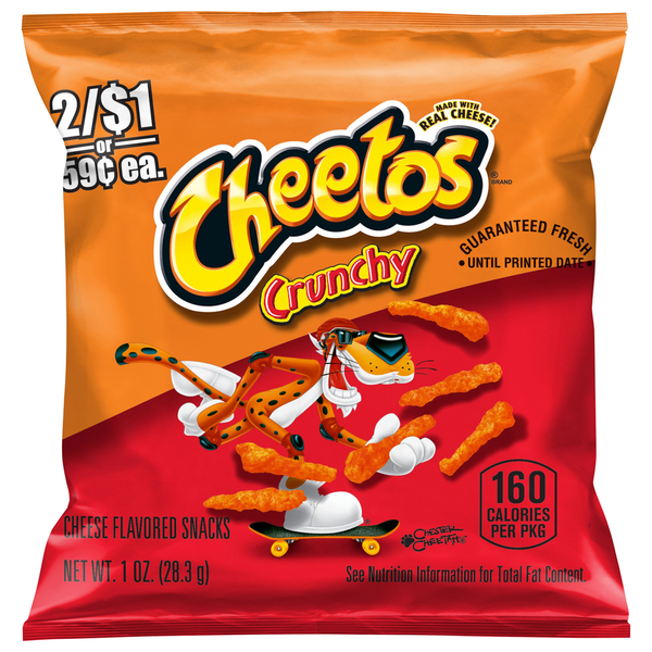 Cheetos Snacks Crujientes con Sabor a Queso