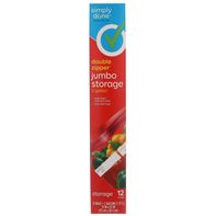 Simply Done Double Zipper Jumbo Storage Bags