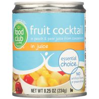 Food Club Fruit Cocktail in Peach & Pear Juice