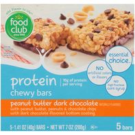 Food Club Peanut Butter Dark Chocolate Protein Bar