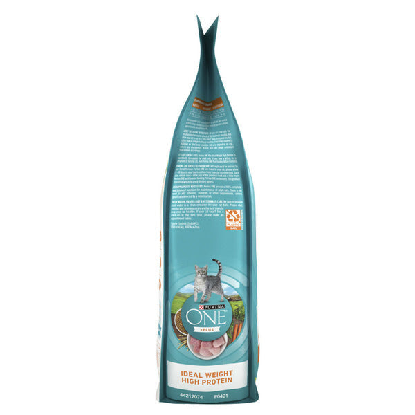 Purina ONE Croquettes Saines et Riche en Protéines pour Chats avec Dinde