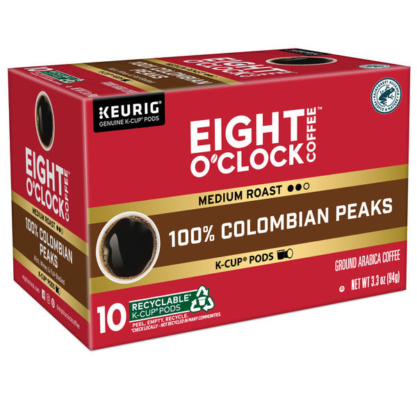 Capsules K-Cup Eight O’Clock Colombian Peaks