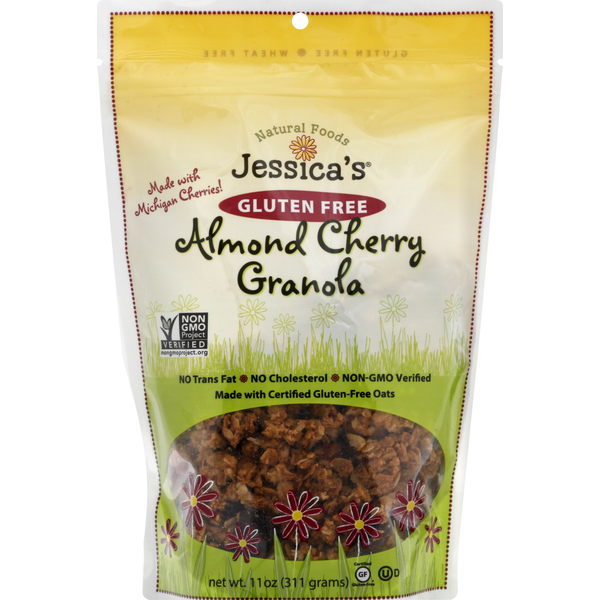 Jessica’s Natural Foods Gluten Free Almond Cherry Granola