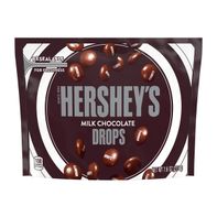 Hershey's Drops Milk Chocolate Candy Bag, 7.6 oz