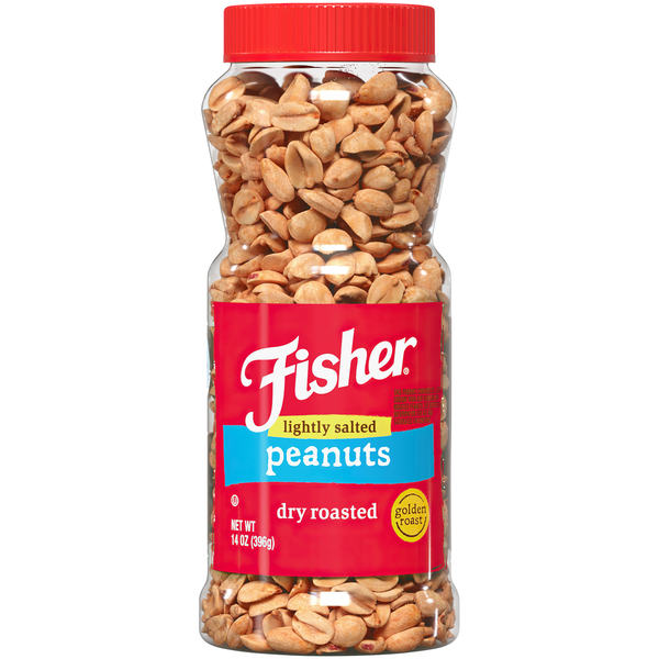 Cacahuetes Tostados Secos Ligeramente Salados Fisher