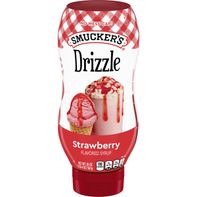 Sirop parfumé à la fraise Smucker's Drizzle