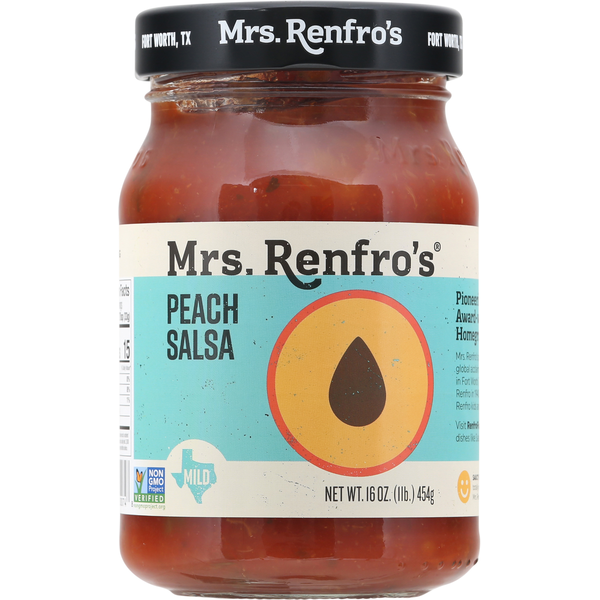 Salsa de Durazno de Mrs. Renfro - Delicia de Sabor Suave