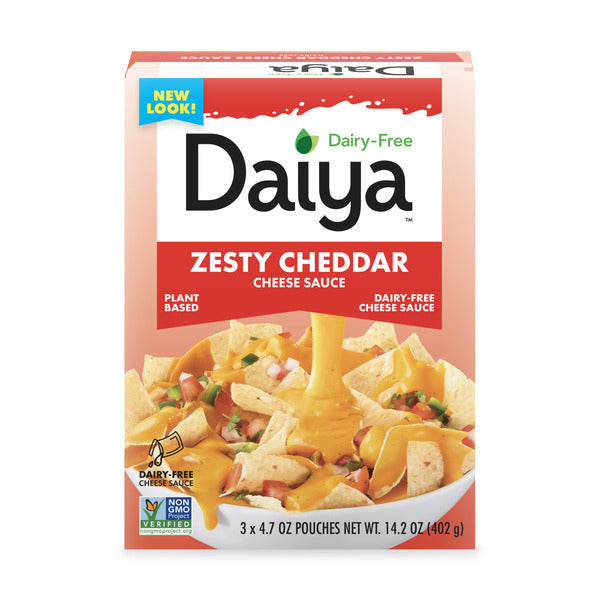 Sauce au fromage cheddar zesty sans produits laitiers Daiya