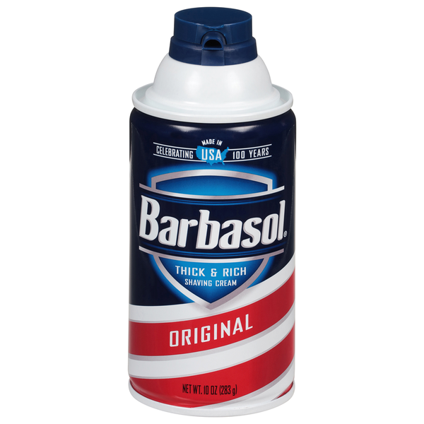 Crema de Afeitar Barbasol Espesa y Rica Original