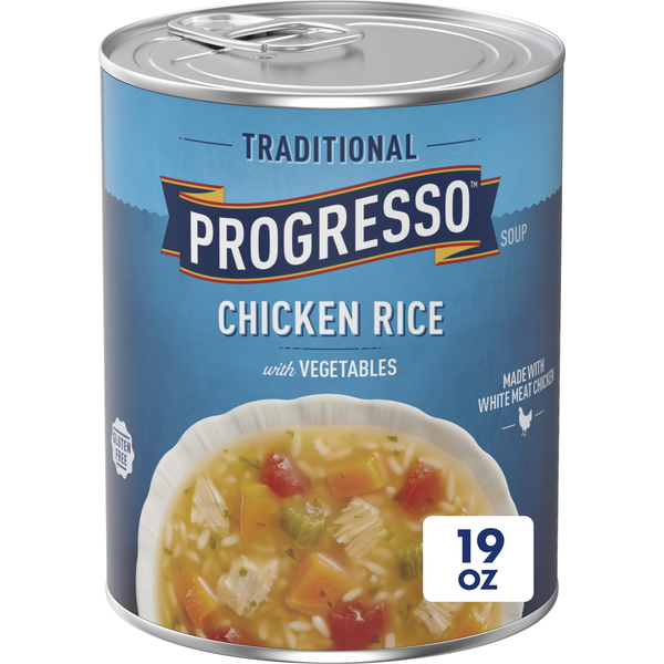 Sopa Progresso Tradicional de Pollo con Arroz y Verduras