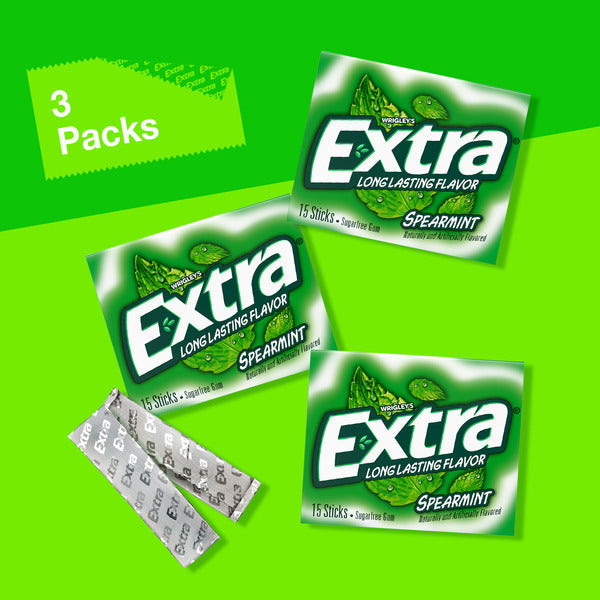 Extra Spearmint Sugar Free Chewing Gum