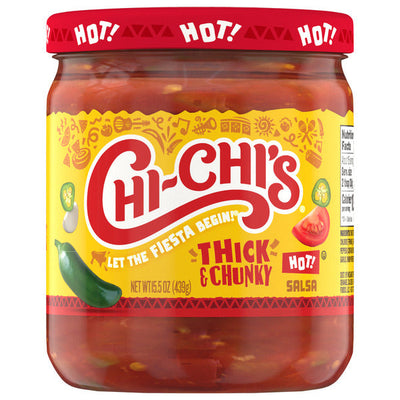 Salsa épicée épaisse et chunky de Chi-Chi