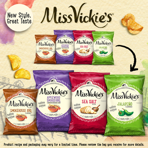 Miss Vickie's Kettle Cooked Potato Chips Variety Pack