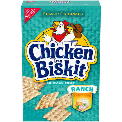Chicken in a Biskit Ranch Baked Snack Crackers - 7.5 oz