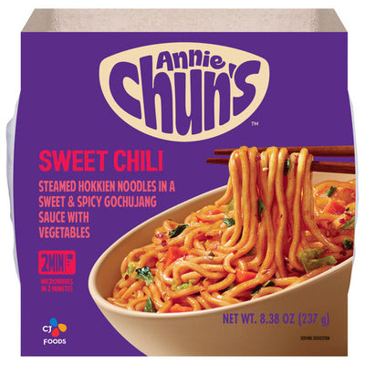 Tazón de Fideos con Salsa Dulce de Chile de Annie Chun