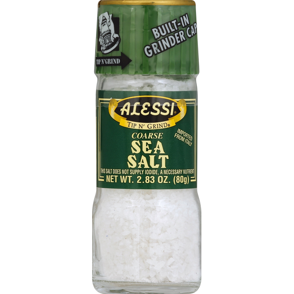 Alessi Coarse Sea Salt - Premium Culinary Essential