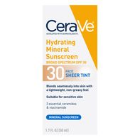 Crème Solaire Minérale CeraVe avec Teinte Hydratante