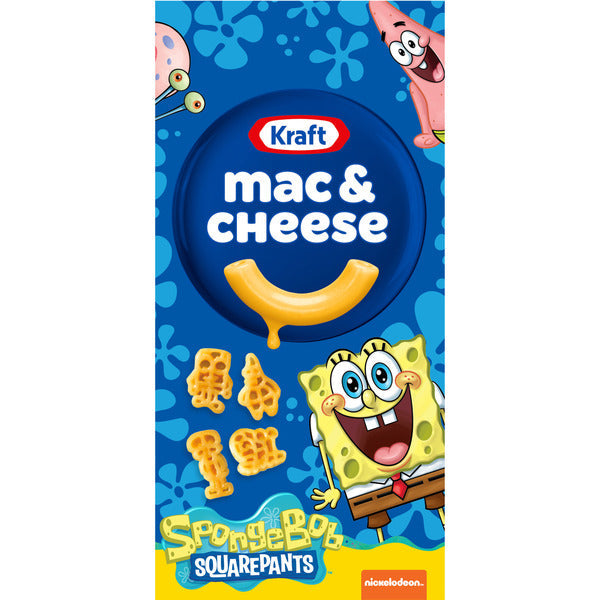 Cena de Kraft Mac & Cheese de SpongeBob SquarePants