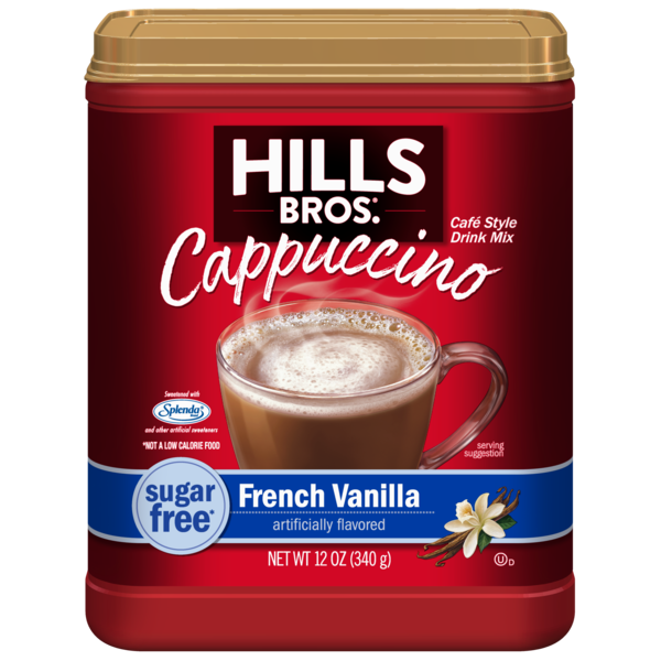 Hills Bros. Mélange à Boire Vanille Française Sans Sucre
