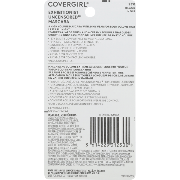 COVERGIRL Máscara Sin Censura en Negro 970