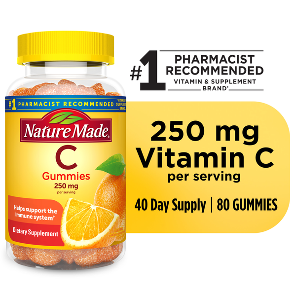 Gommes de vitamine C Nature Made - 250 mg par portion