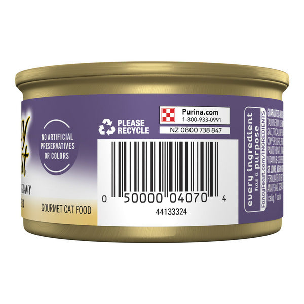 Purina Fancy Feast Fête de Boeuf Grillé en Sauce pour Chats