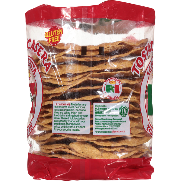 La Banderita Tostada Casera Tostadas