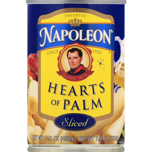 Corazones de Palma en Rodajas de Napoleon Co.