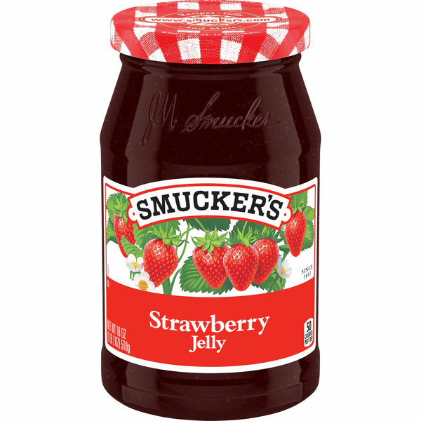 Smucker's Strawberry Jelly - Premium Fruit Spread