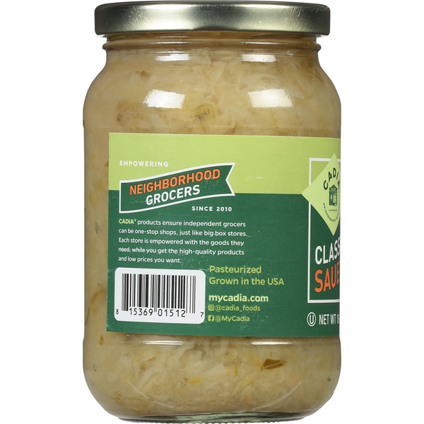 CADIA Organic Classic Sauerkraut