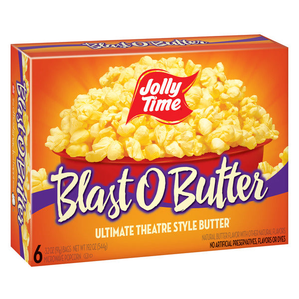 Jolly Time Blast O Butter Microwave Popcorn