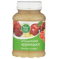 Compote de pommes sans sucre ajouté Food Club