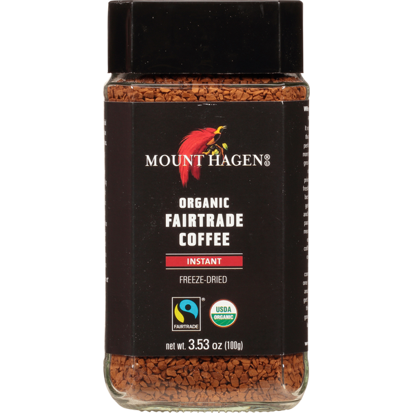 Café Instantáneo Orgánico Fairtrade Mount Hagen