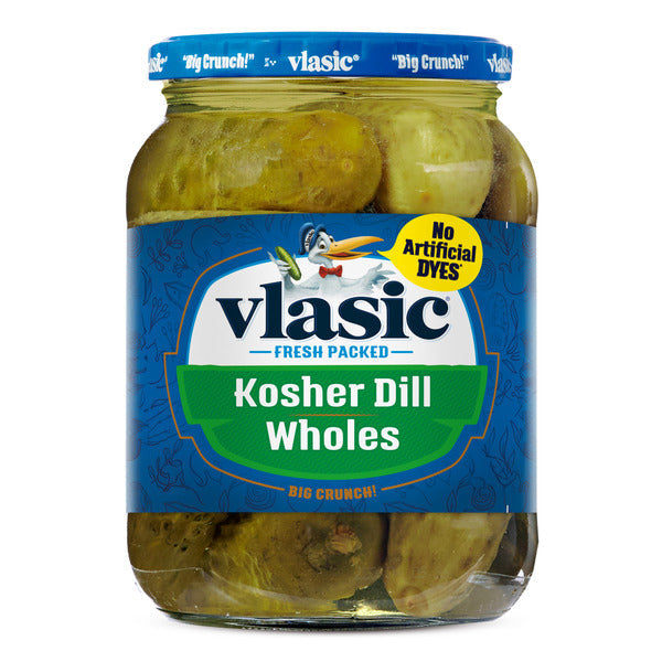 Pepinillos Enteros Vlasic Kosher Dill - Amigables con Keto