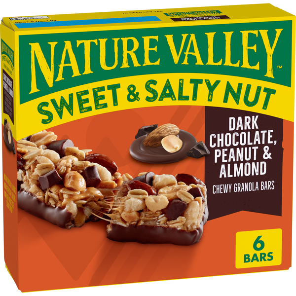 Barres Nature Valley au Chocolat Noir, Arachides et Amandes