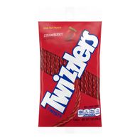 TWIZZLERS Strawberry Flavored Licorice Twists, 7 oz Bag