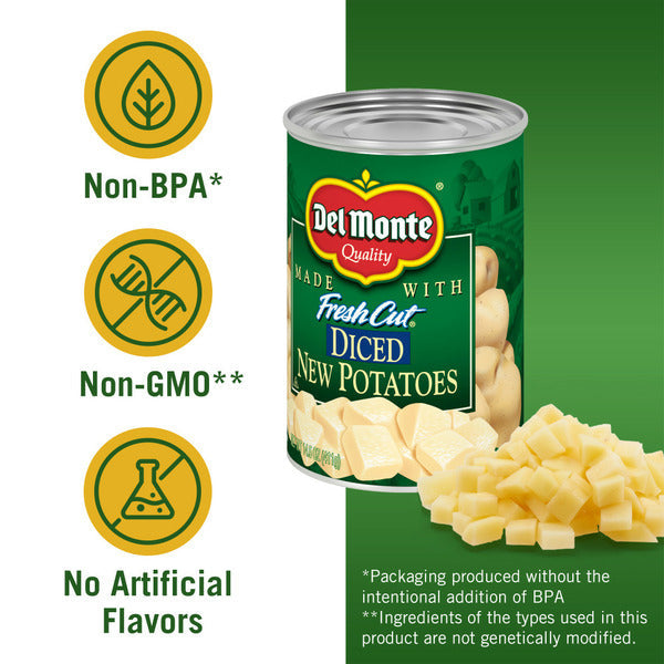 Del Monte Fresh Cut Diced Canned Potatoes