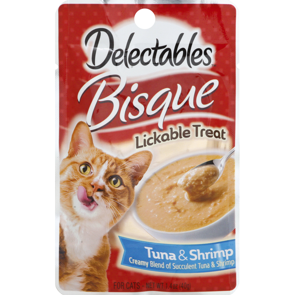 Delectables Lickable Treat - Atún y Camarón