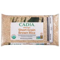 CADIA Organic Short Grain Brown Rice