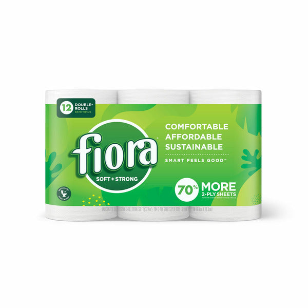 Fiora Soft, Strong Toilet Paper, Double Roll