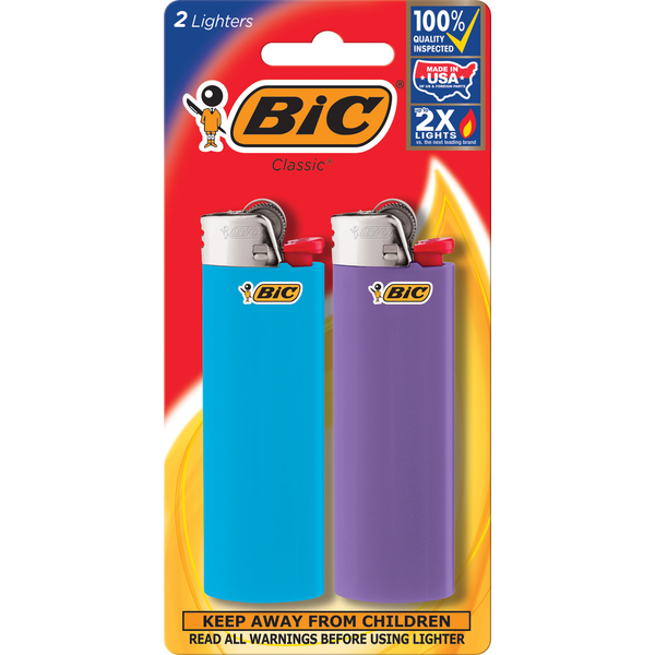BIC Classic Gas Lighters - Reliable and Stylish