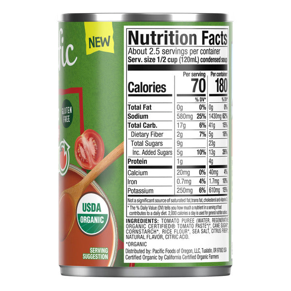 Sopa de Tomate Orgánica Pacific Foods